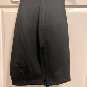 Talbots Black Bi-Stretch Straight-Leg Pants
